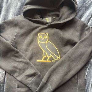 OVO Black Hoodie with Owl Logo